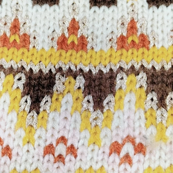 Nine West Winter Cream Metallic Infinity Scarf Quality Made and Beautiful Design - Picture 5 of 6